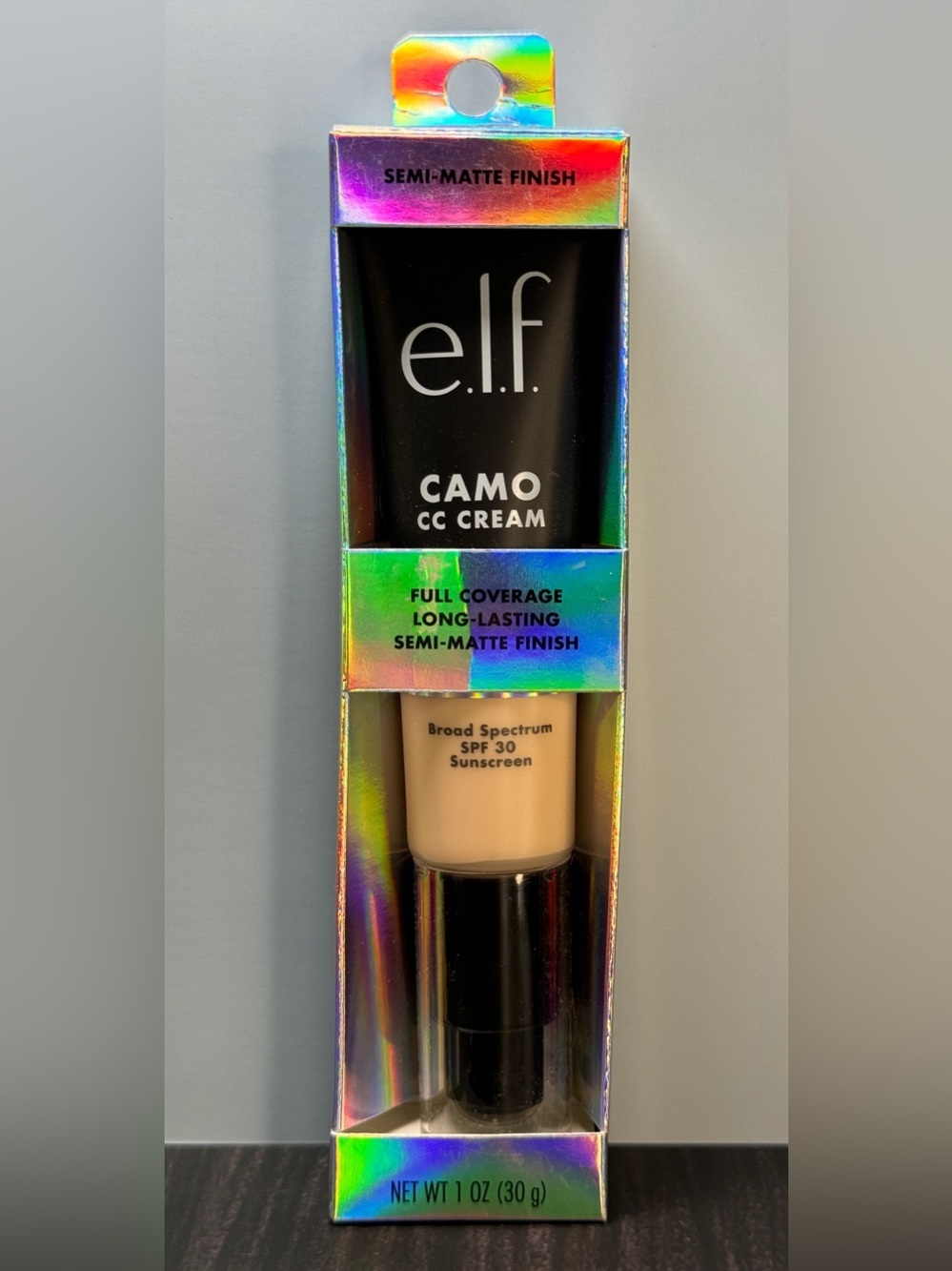 e.l.f. Camo CC Cream Foundation (Fair 120 N - exp: 05/2027) NIB 30 g / 1 oz